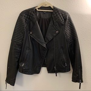 Topshop Faux Leather Jacket
